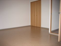 Living and room. Flooring