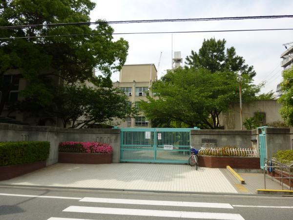 Junior high school. 50m Miyahara junior high school until junior high school