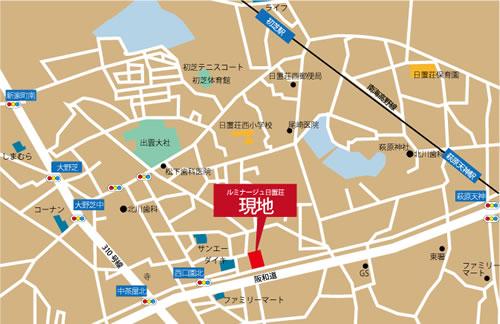 Local guide map