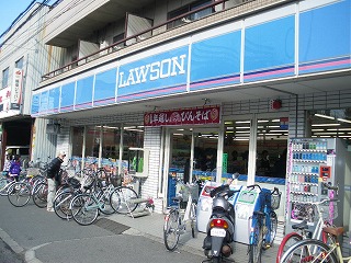 Convenience store. 446m until Lawson Osaka Prefecture before the store (convenience store)