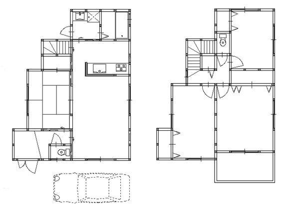 Floor plan. Price 36,800,000 yen, 4LDK, Land area 130.62 sq m , Building area 101.25 sq m