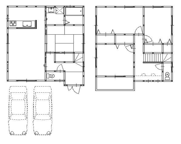 Floor plan. Price 41,800,000 yen, 4LDK, Land area 134.7 sq m , Building area 102.87 sq m