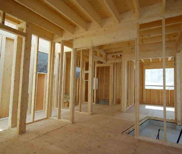 Construction ・ Construction method ・ specification. 2 × 4 (two-by-four) method of construction in the specification example