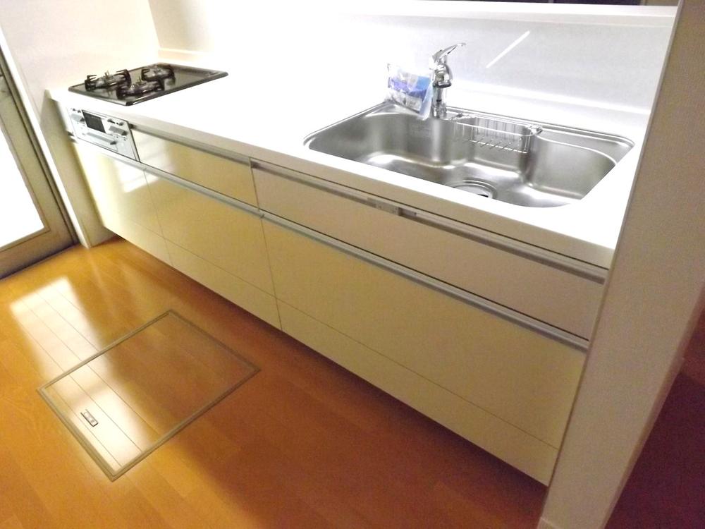 Kitchen. Local photo (kitchen) Slide storage, Water purification function shower faucet
