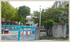 Primary school. Sakaishiritsu Goka Shohigashi to elementary school 401m
