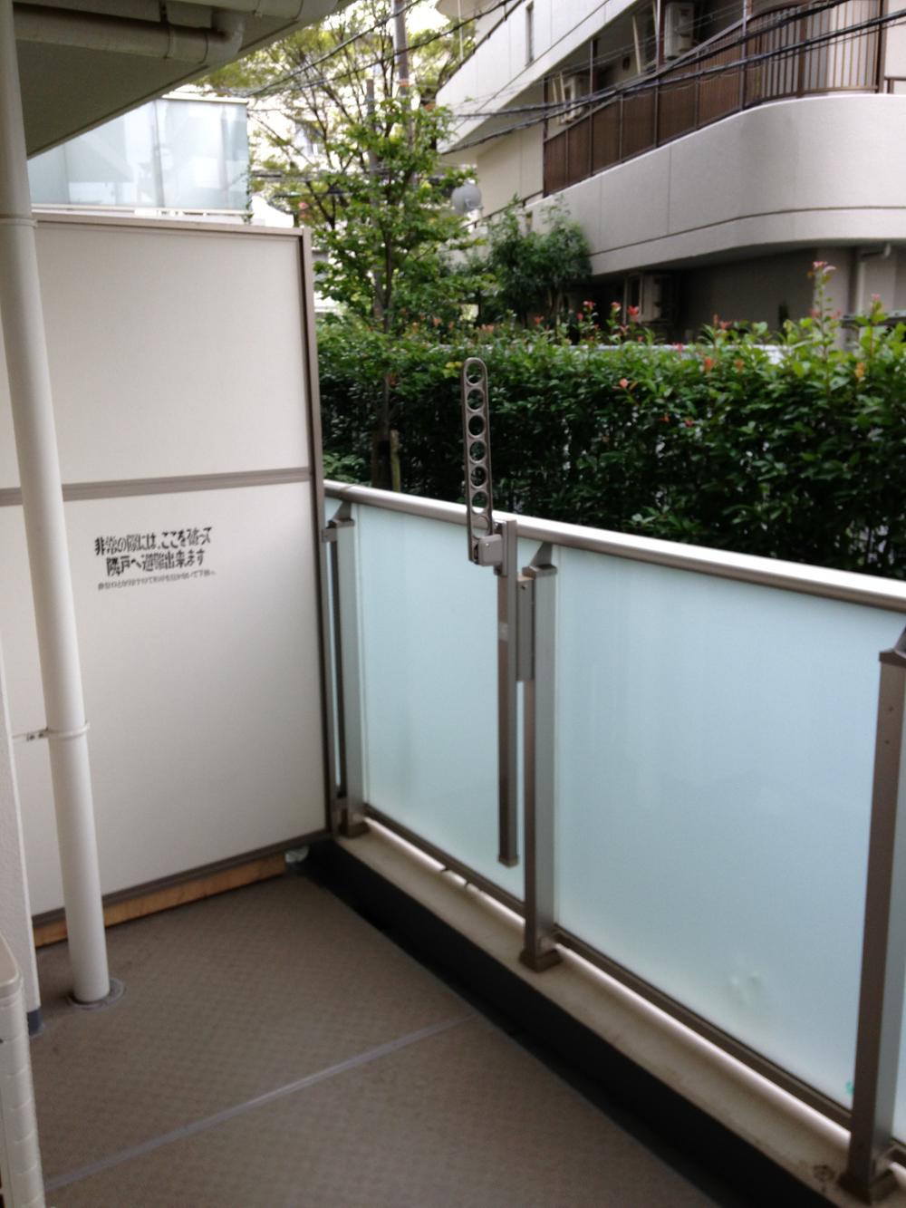 Balcony. Balcony (October 2013) Shooting