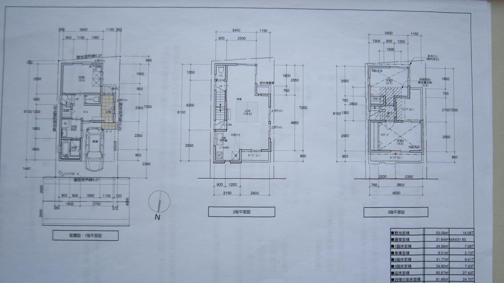 Floor plan. 29,800,000 yen, 3LDK, Land area 53.09 sq m , Building area 90.67 sq m floor plan