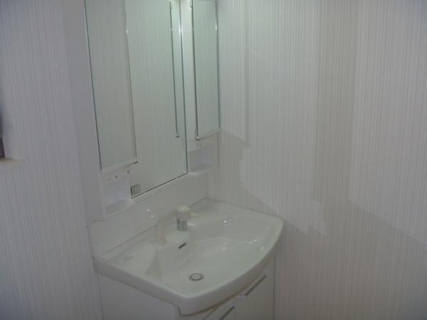 Wash basin, toilet. Bright, may be airy, A comfortable new life