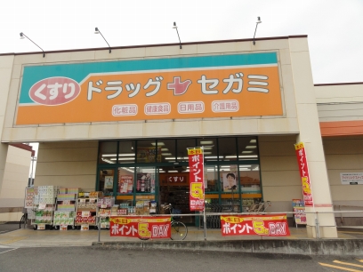 Dorakkusutoa. Drag Segami Uenoshiba Rakuichi shop 363m until (drugstore)
