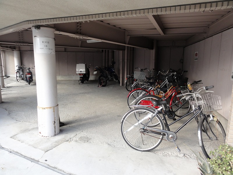 Other common areas. Bicycle parking space