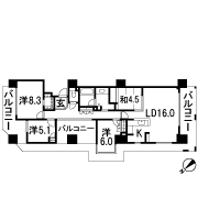 Floor: 4LDK, occupied area: 101.35 sq m, Price: 43,280,000 yen