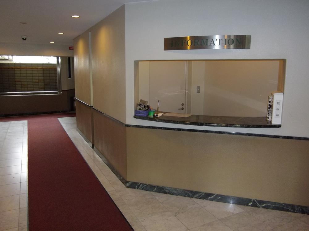 lobby. Since the management person room is located at the entrance, It is safe