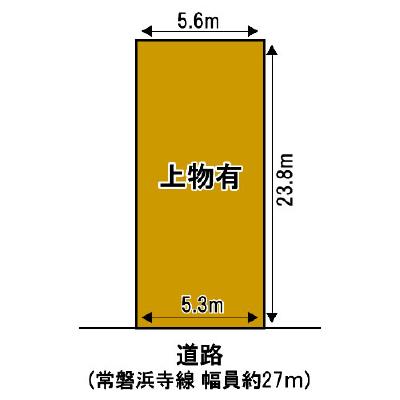 Compartment figure. Land price 30 million yen, Land area 126.3 sq m