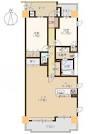 Floor plan. 2LDK, Price 16.8 million yen, Occupied area 73.77 sq m , It has become a floor plan that can respond to the balcony area 15.73 sq m lifestyle.