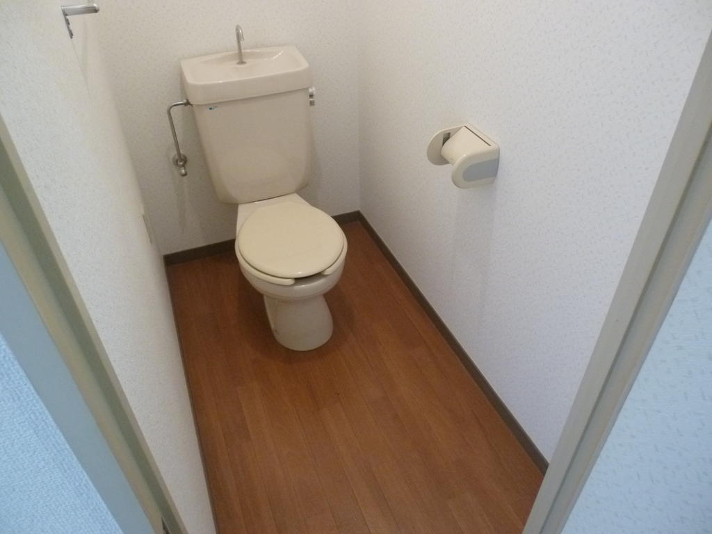 Toilet. Toilet is wide