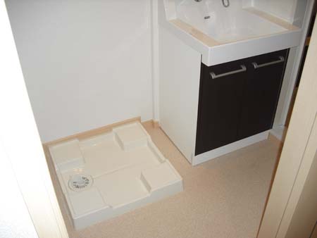 Washroom. Separate vanity ・ Indoor Laundry Storage