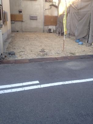 Local appearance photo. Local is a photo. Now vacant lot. 2013 October 11, shooting