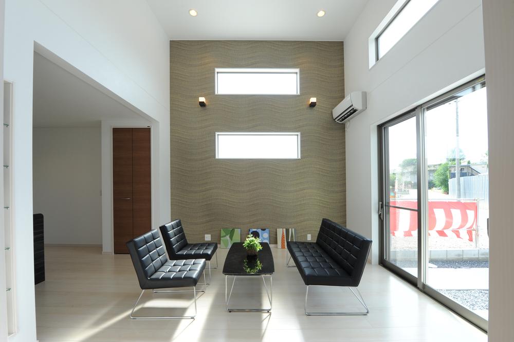 Building plan example (introspection photo). Building plan ・ Living room ceiling height 4M (Our enforcement example)