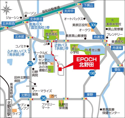 Local guide map. (Local guide map)