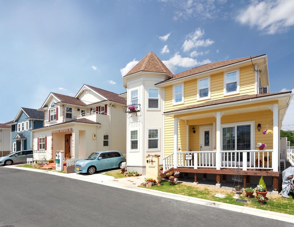 Sale already cityscape photo. First phase It is the streets of Banff compartment. A nice house is not lined.