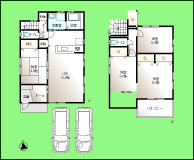 Floor plan. (No. 6 locations), Price 21,520,000 yen, 4LDK, Land area 139.65 sq m , Building area 101.25 sq m