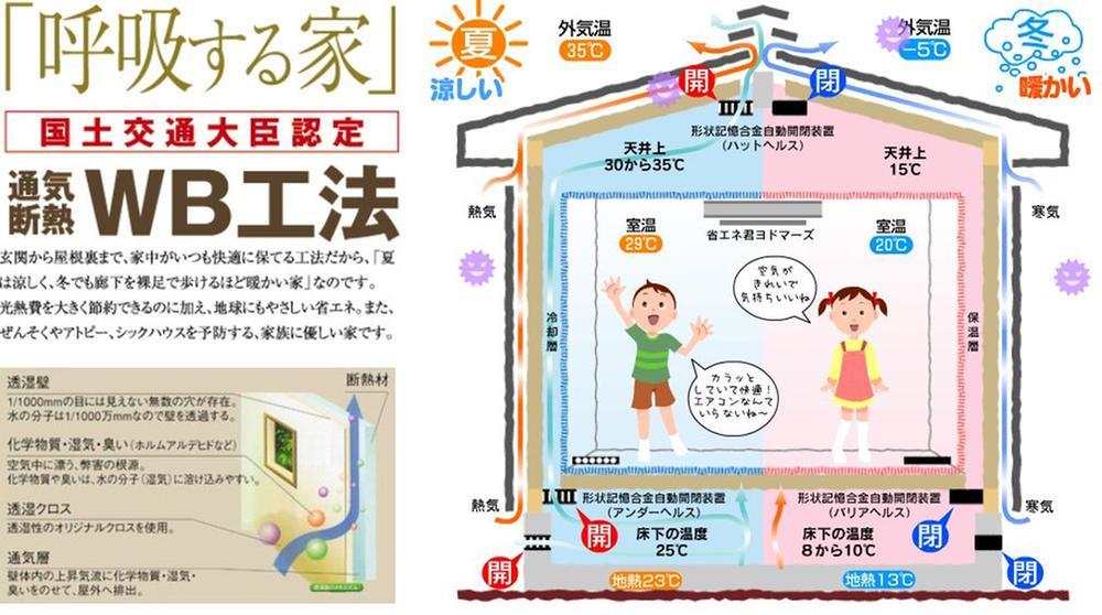 Other. House of the Ministry of Land, Infrastructure and Transport certification of "WB method"! ! All over the house to the door will spend comfortably from the attic. Cool in summer, Winter is enough to walk down the hall barefoot, Warm house. Please, Please experience in the model house.