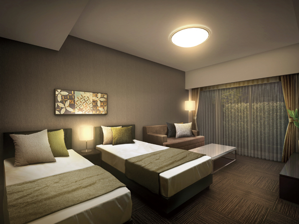 Shared facilities.  [Guest rooms] Guest rooms Guests were spacious as the room can accommodate is provided (surcharge. Rendering)