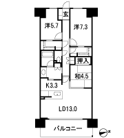 Floor: 3LDK, occupied area: 81 sq m, Price: 29,476,516 yen ~ 31,430,801 yen