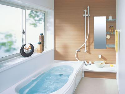 Other Equipment. "La bathroom is INAX ・ bus". "KuruRinpoi" is a standard specification to save the time and effort of cleaning the drainage ditch. In addition, since the new features "Kireidoa" is a packing-less, It can also prevent breeding, such as mold. (Standard specification)