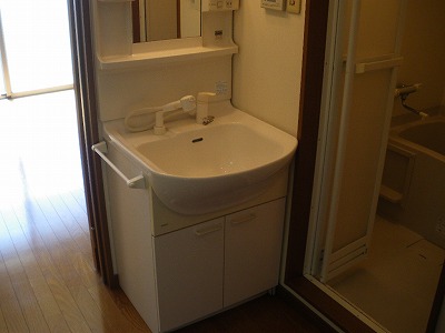 Washroom. Wash basin (shampoo dresser)