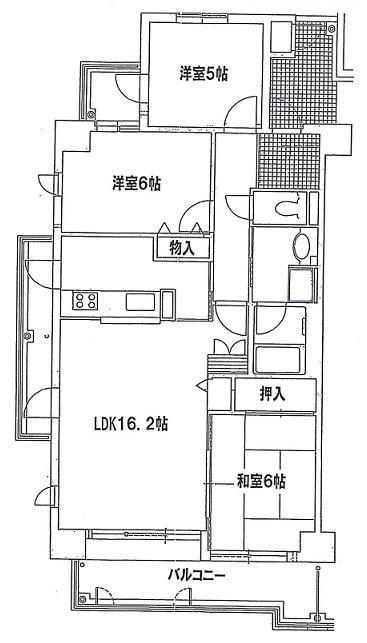 Floor plan. South-facing 3 directions room per day is good! !