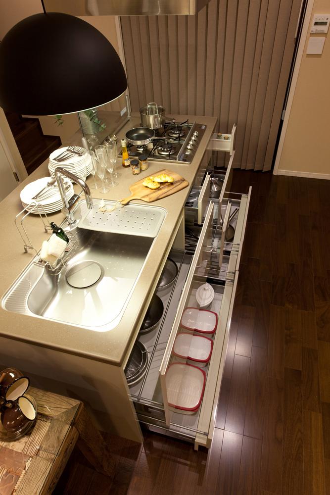 Other Equipment. Kitchen storage of large capacity. Space is also convinced you were favorite dishes is the storage of cookware.