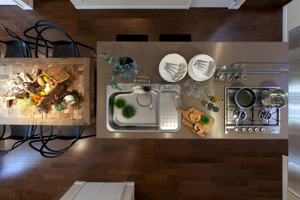 Other Equipment. In the space of family gatherings, Like kitchen to blend as furniture is original design.