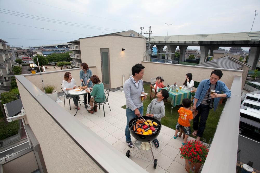 Same specifications photos (appearance). Fellow and a garden party to meet the rooftop garden "famisora" care! The heavy feelings of roof life! ! Rooftop garden Same specifications