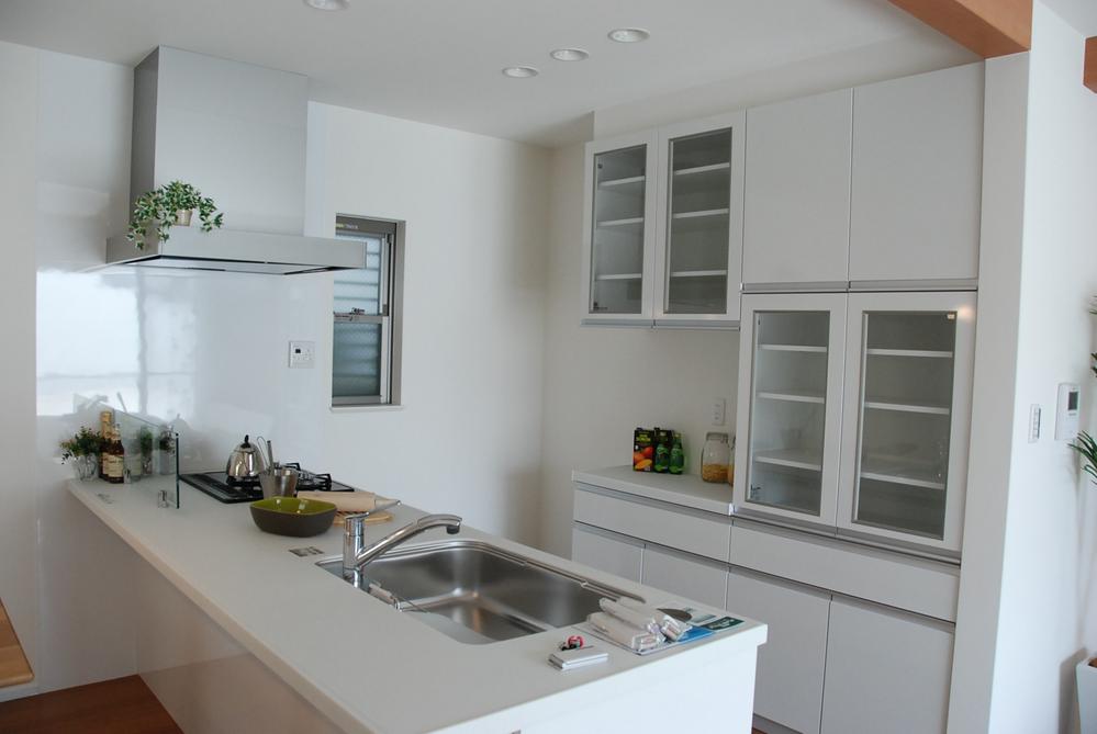 Example of construction kitchen