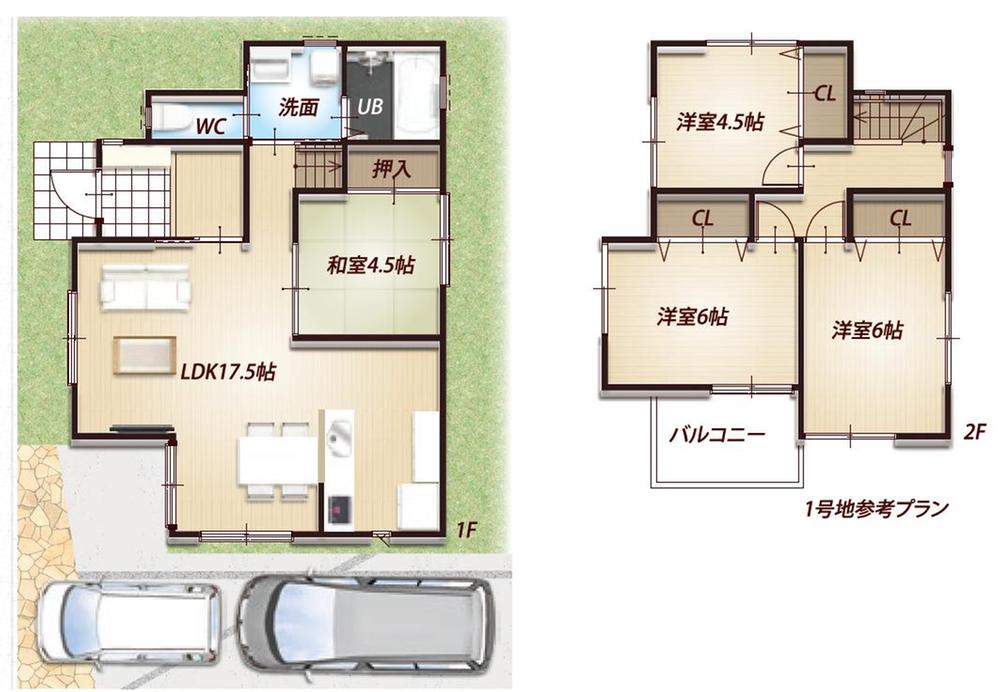 Floor plan. Price 27,900,000 yen, 4LDK, Land area 109.39 sq m , Building area 89.91 sq m