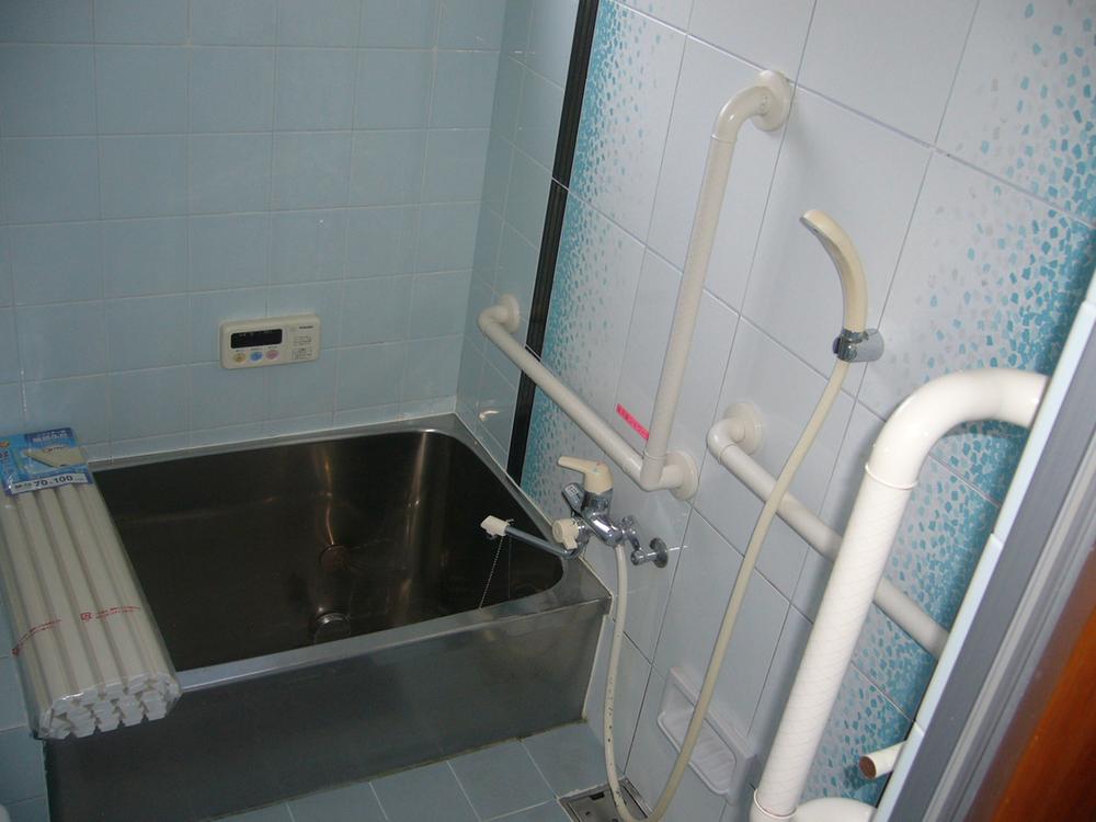 Bathroom. It is peace of mind with a handrail