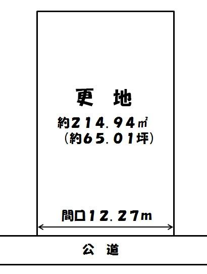 Compartment figure. Land price 24,780,000 yen, Land area 214.94 sq m
