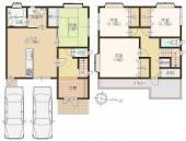 Floor plan. 21,400,000 yen, 4LDK, Land area 100.05 sq m , Building area 95.58 sq m