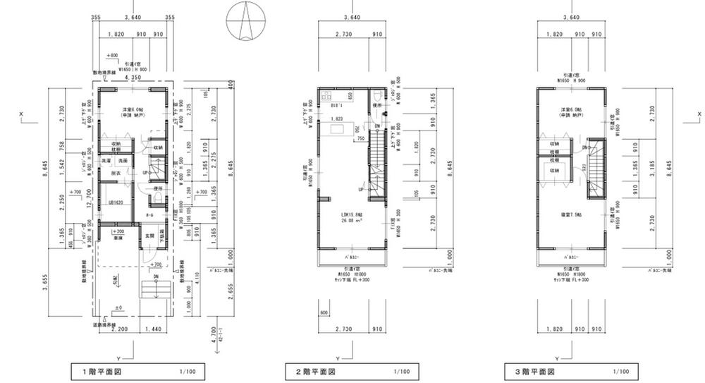 Floor plan. 17.8 million yen, 3LDK, Land area 55.24 sq m , Building area 96.58 sq m