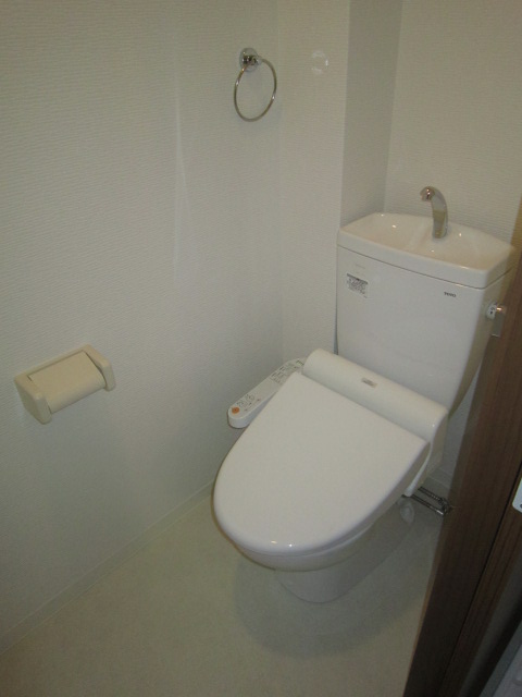 Toilet. Washlet toilet. 