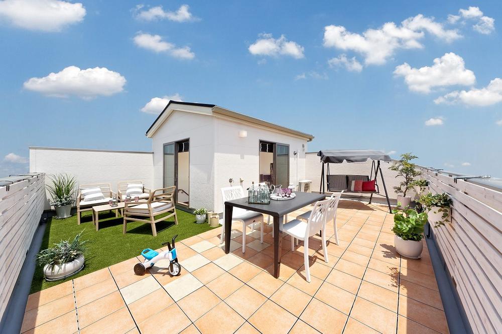 Of BBQ Ya call a friend, Gardening, Garden terrace that can be used to fit the life style, such as dog run. New hobby is also more likely to.