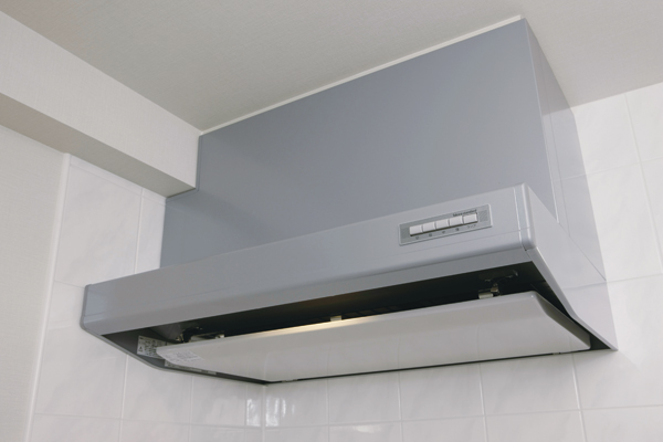 Kitchen.  [Range food] High-performance range hood to direct comfortably the cooking time with excellent exhaust efficiency. It is easy to clean (same specifications)
