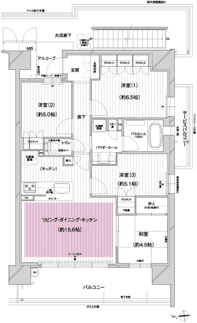 Floor: 4LDK, occupied area: 83.09 sq m, Price: 31,921,400 yen