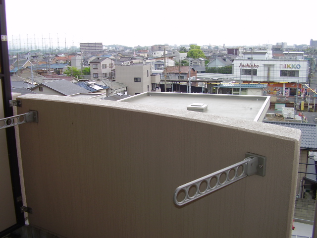 Balcony. Bright veranda