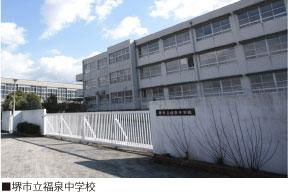 Junior high school. 1598m to Sakai Fukusen Elementary School