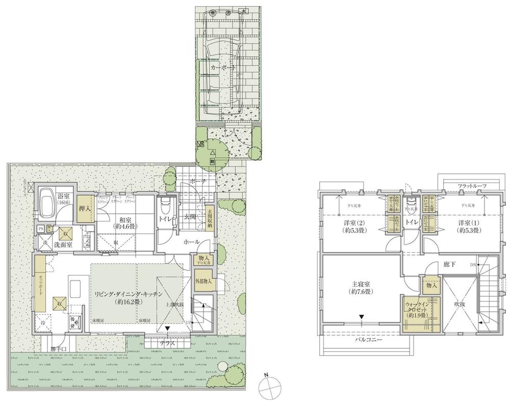 Floor plan. (No. 10 locations), Price 47,900,000 yen, 4LDK+S, Land area 134.01 sq m , Building area 103.4 sq m