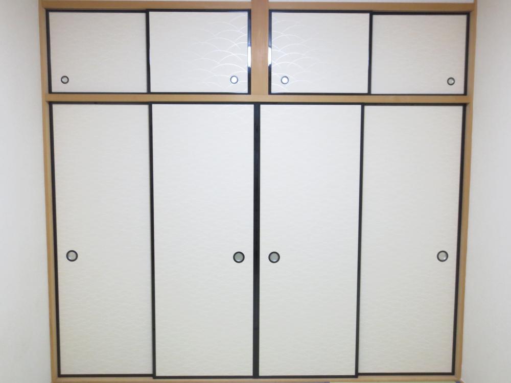 Receipt. Plenty is the storage of large capacity of the Japanese-style room ☆
