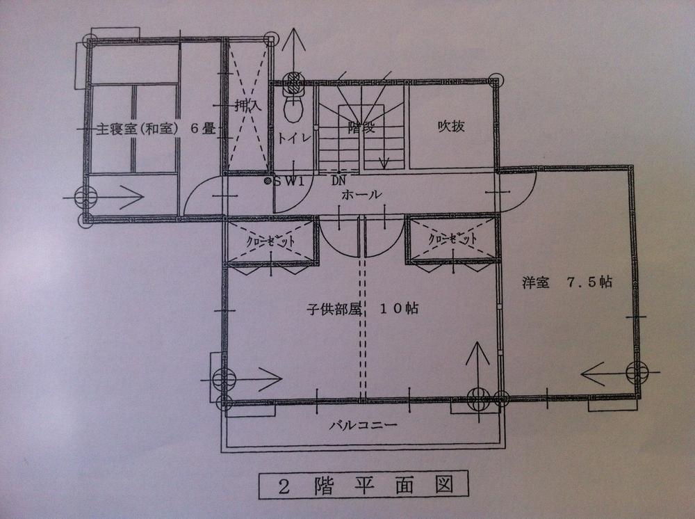Floor plan. 27,800,000 yen, 4LDK + S (storeroom), Land area 198.34 sq m , It is a building area of ​​133.31 sq m 2 floor Floor Plan. 