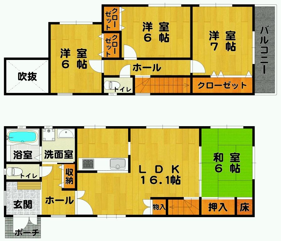 Other building plan example. Building plan example (C No. land) Building Price     Building area: 103.09 sq m